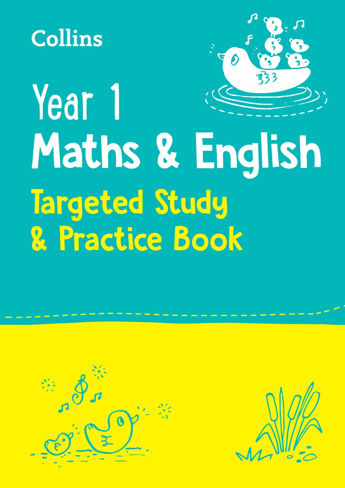 Year 1 Maths and English KS1 Targeted Study & Practice Book: Ideal for use at home