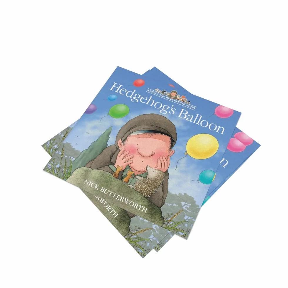 Hedgehog's Balloon: Funny Illustrated Children's Picture Book Percy the Park Keeper