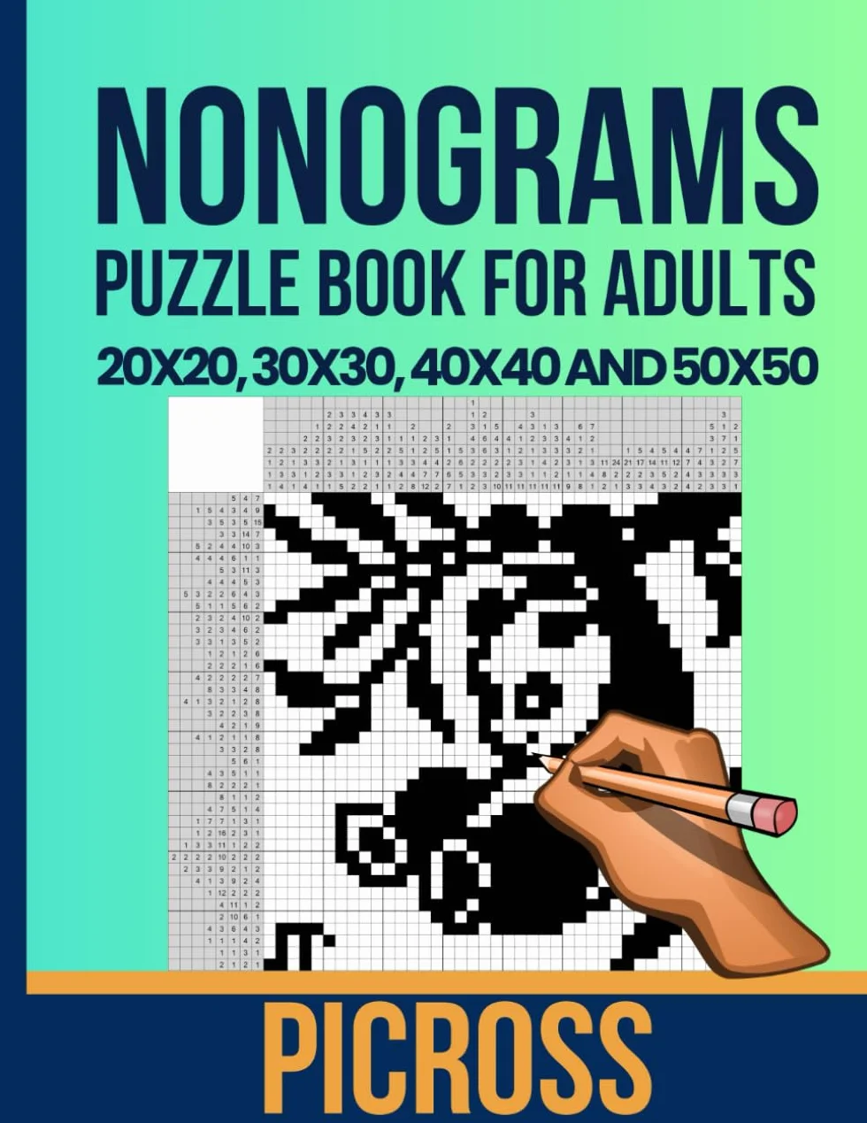 Nonogram Puzzle Book: 101 Puzzles 20x20 to 50x50 Grids for Intermediate to Expert Solvers