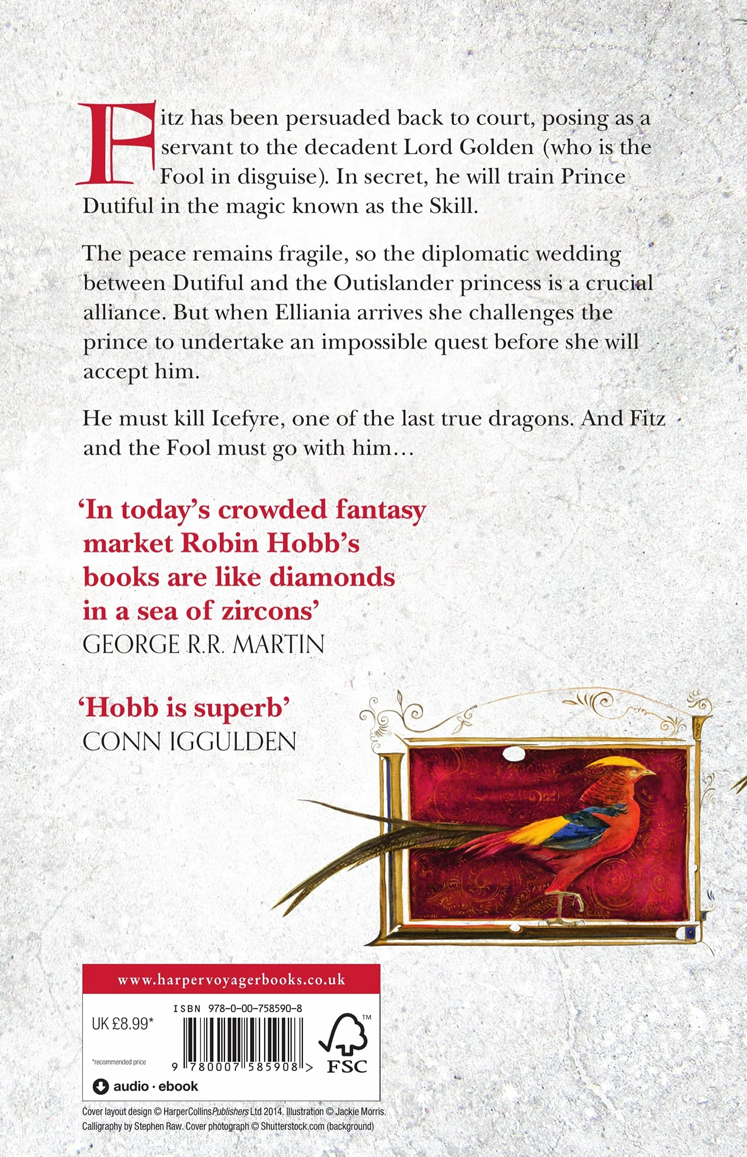 The Golden Fool: Epic Fantasy Fiction Novel, Book 2 by Sunday Times Bestselling Author