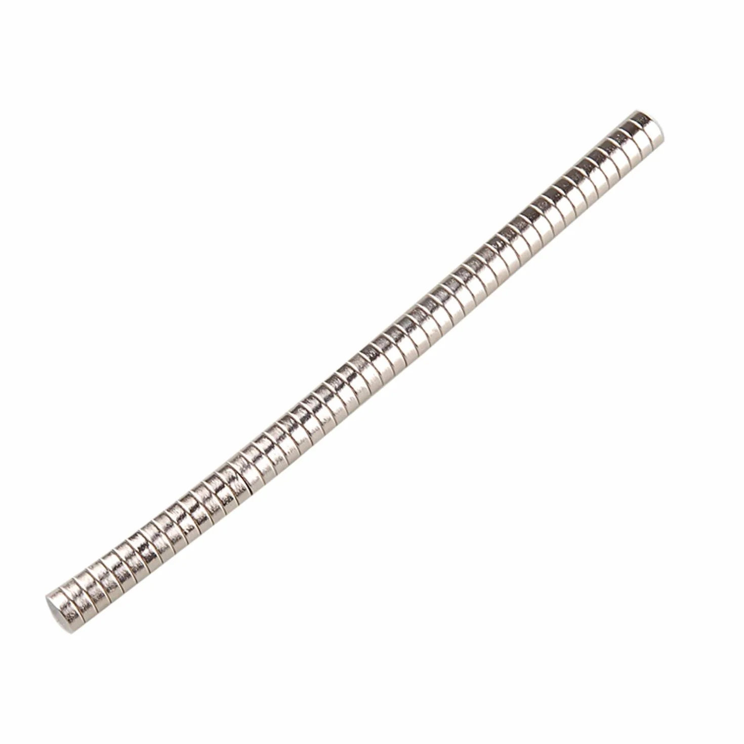 Yizhet 50 sztuk Mini Magnesy neodymowe Cylinder Cylinder RARA Earth do rzemiosła hobby i organizacji biurowej (8 x 2 mm)