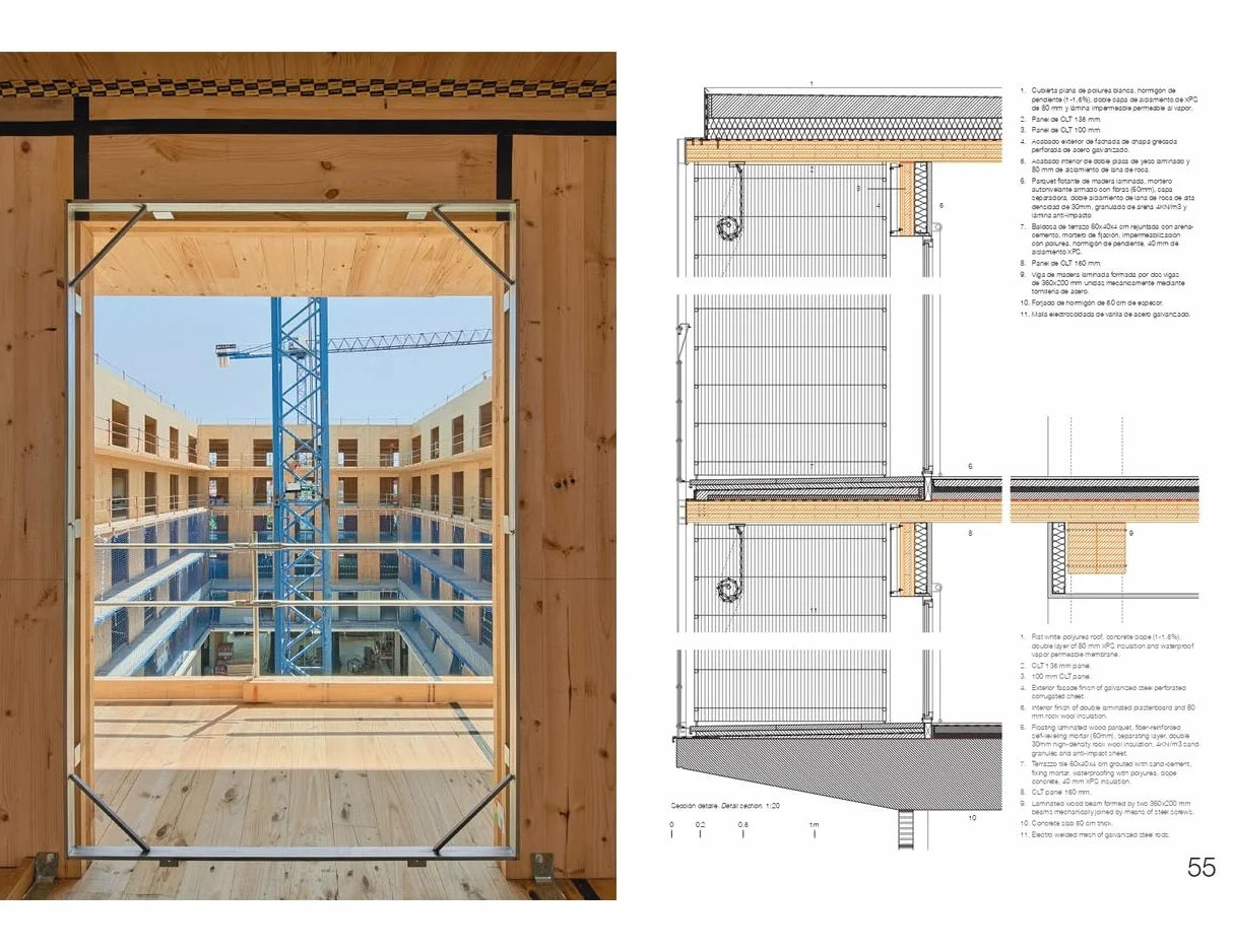 Madera Técnica en Vivienda Colectiva en España Wooden Life