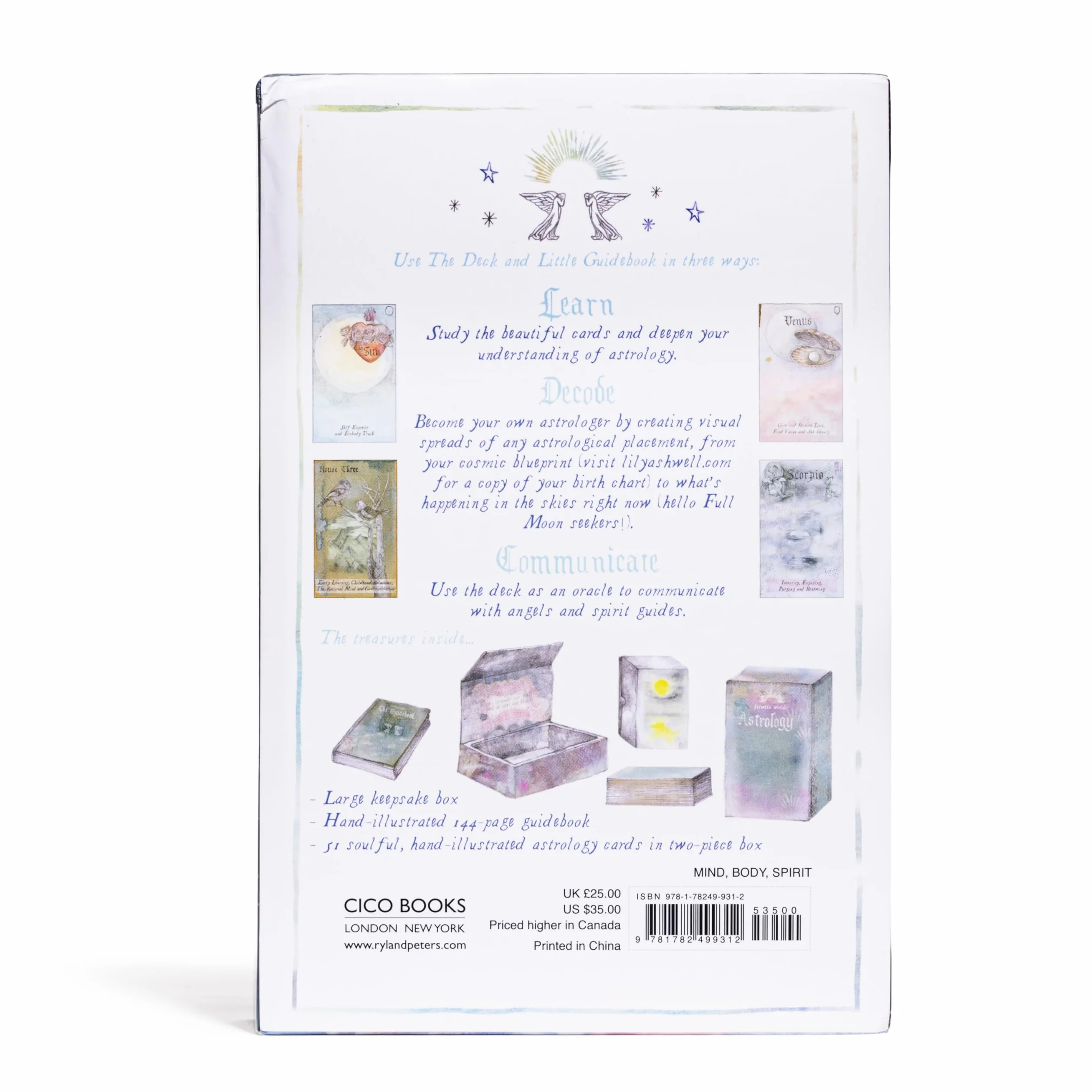 Heavenly Bodies Astrology Deck and Hardback Guidebook Deluxe Boxset