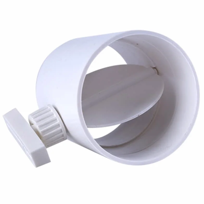Plastikowy Zawór Zwrotny Do Kanału Powietrznego 80/100/120/150 Mm ABS Elastyczna Rura Wentylacyjna