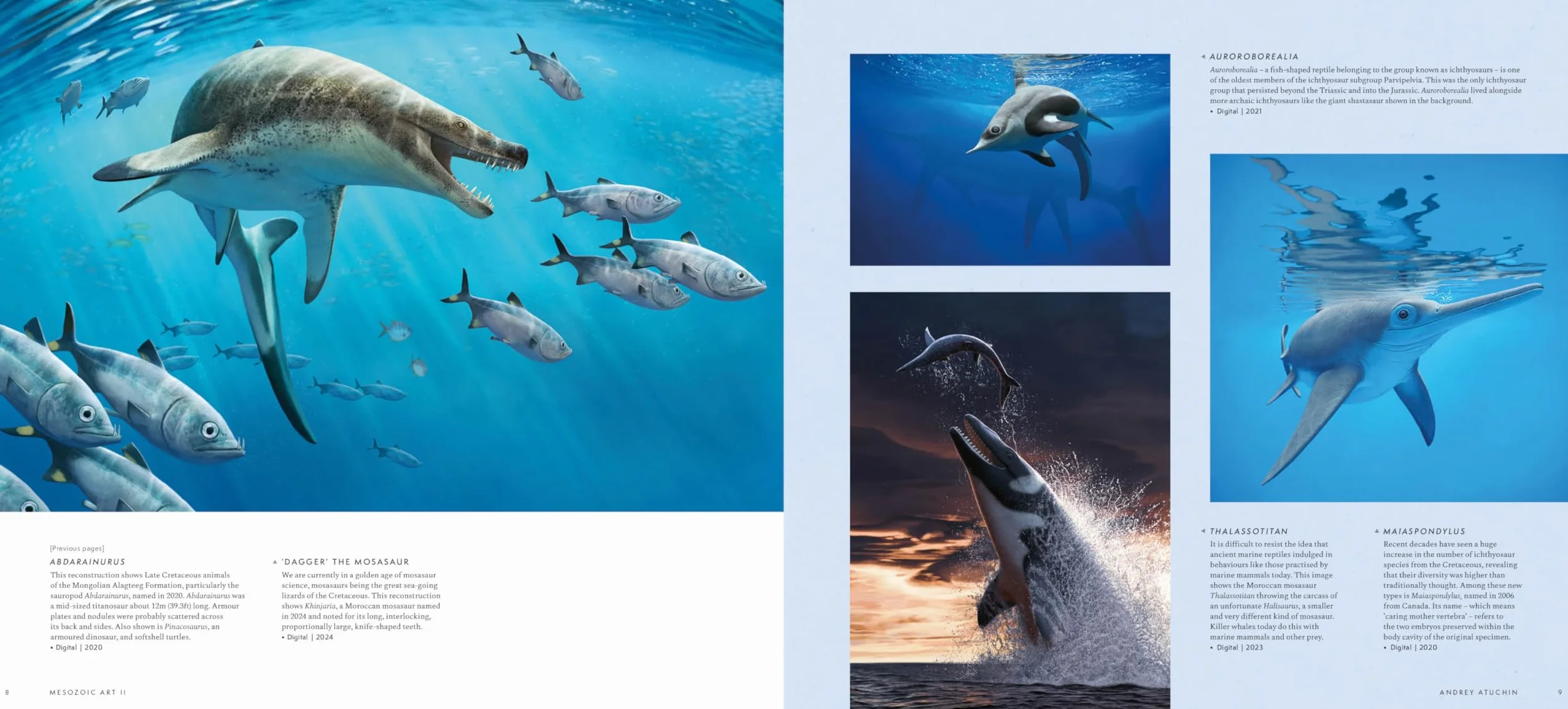 Mesozoic Art II: Dinosaurs and Other Ancient Animals in Art