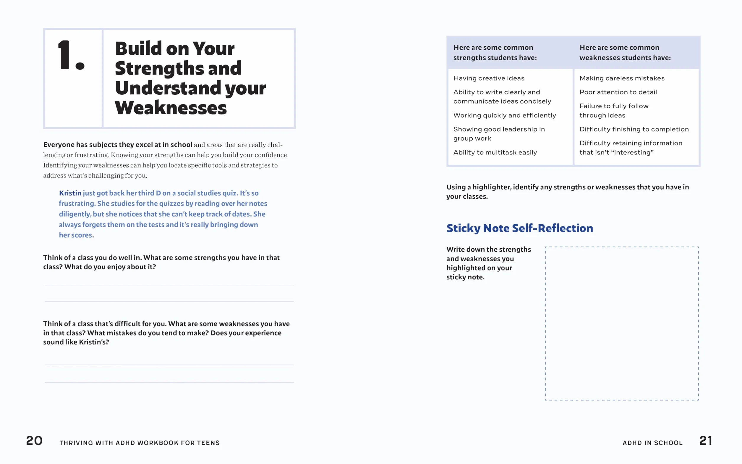Thriving with ADHD Workbook for Teens: Improve Focus, Get Organized, and Succeed