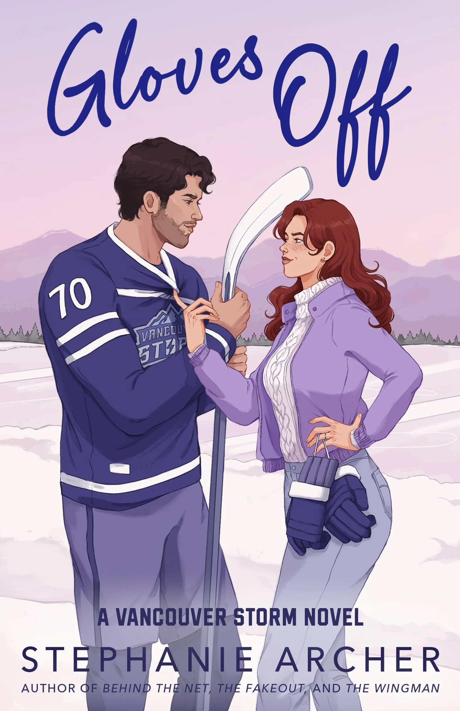 Gloves Off: The Next Spicy Hockey Romance from Stephanie Archer (Vancouver Storm 4)