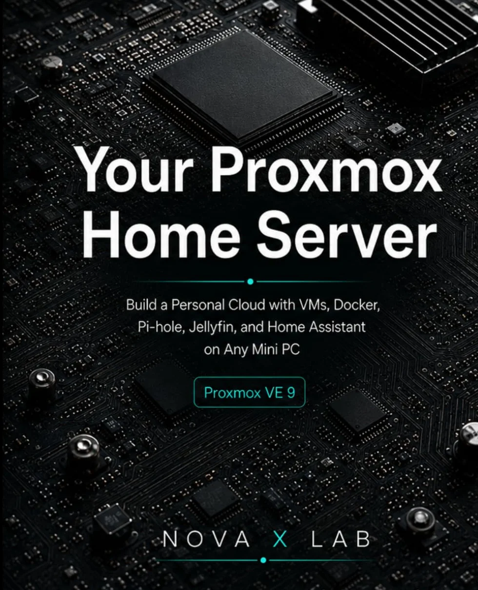 Proxmox Home Server: Build Personal Cloud with VMs, Docker, Pi-hole, Jellyfin, Home Assistant on Mini PC