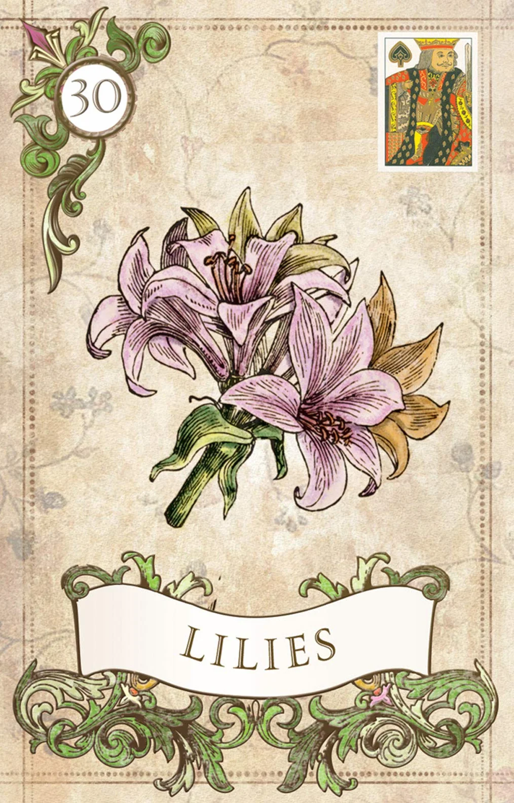 Old Style Lenormand Fortune-Telling Cards