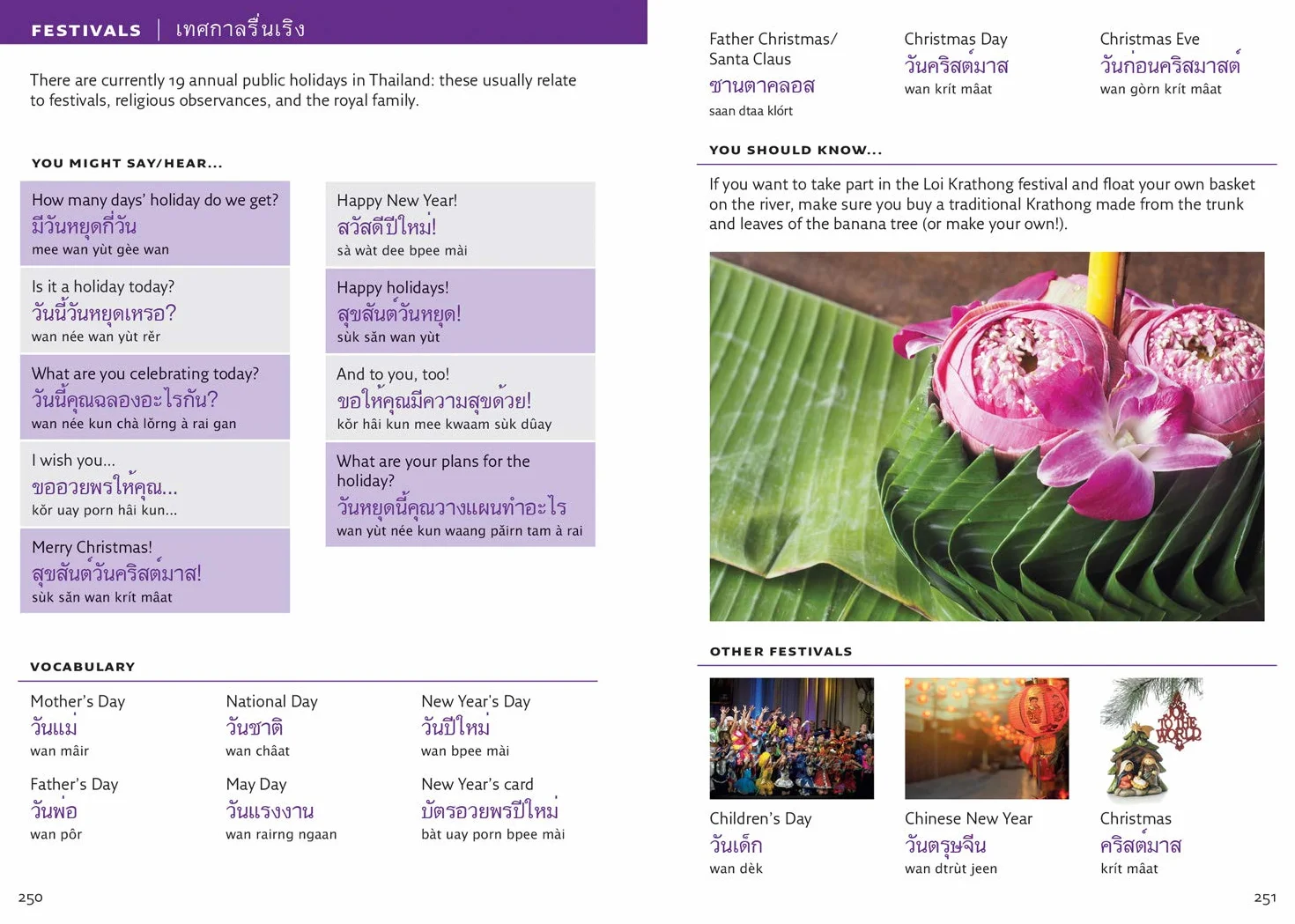 Thai Visual Dictionary: Photo Guide to Everyday Words and Phrases