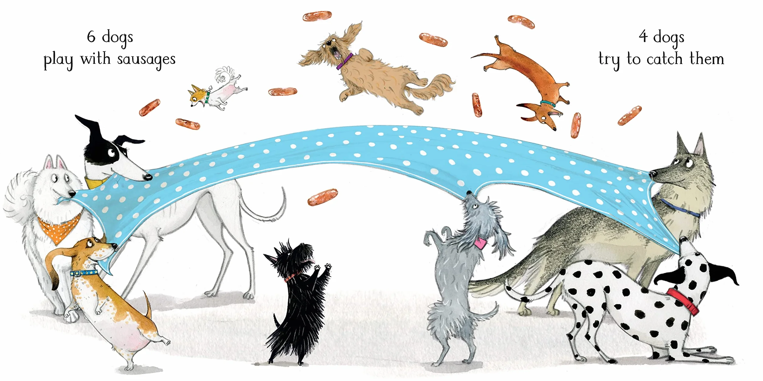 10 Dogs: A Funny Furry Counting Book