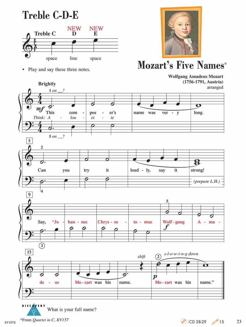 Faber Piano Adventures Podręcznik