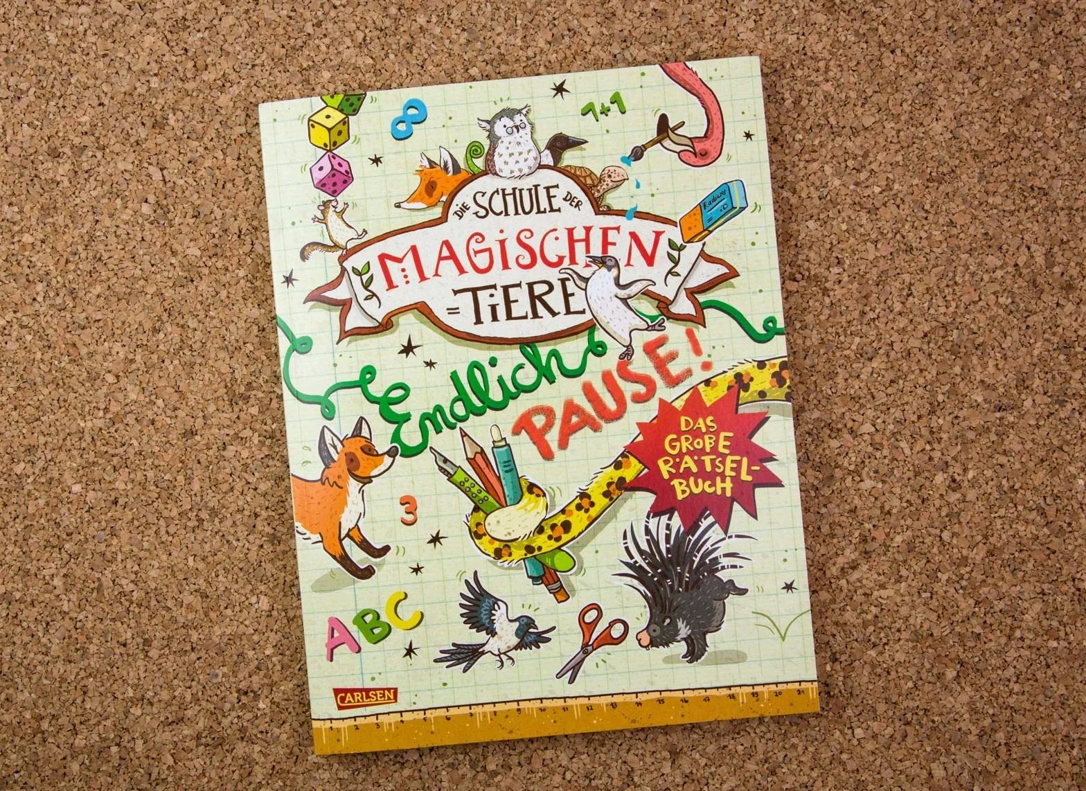 Die Schule der magischen Tiere: Endlich Pause! Das große Rätselbuch: Kinderbeschäftigung ab 8