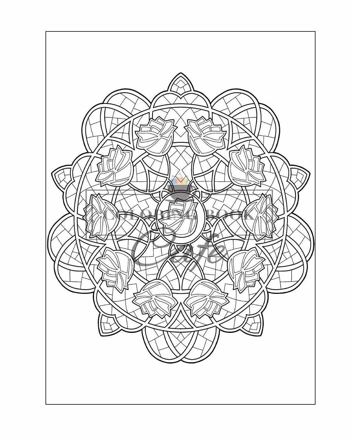 125 Mandalas: An Adult Coloring Book Featuring 125 of the World’s Most Beautiful Mandalas for Stress Relief and Relaxation