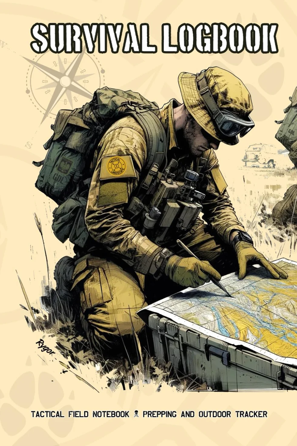 Survival Logbook | Tactical Field Notebook | Prepping and Outdoor Tracker