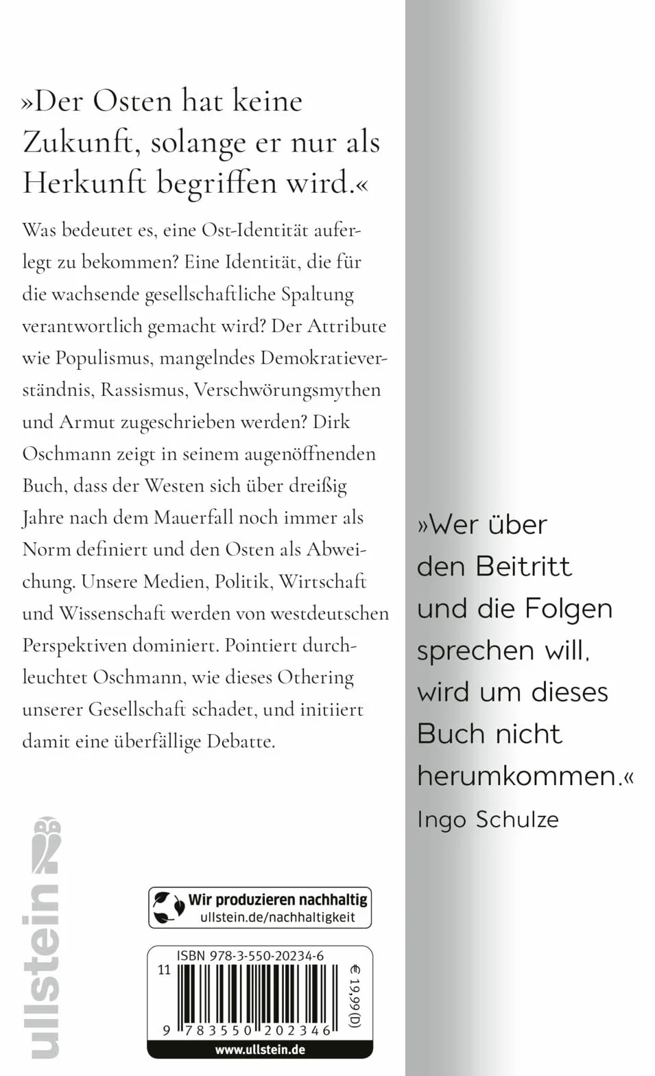 Der Osten: eine westdeutsche Erfindung