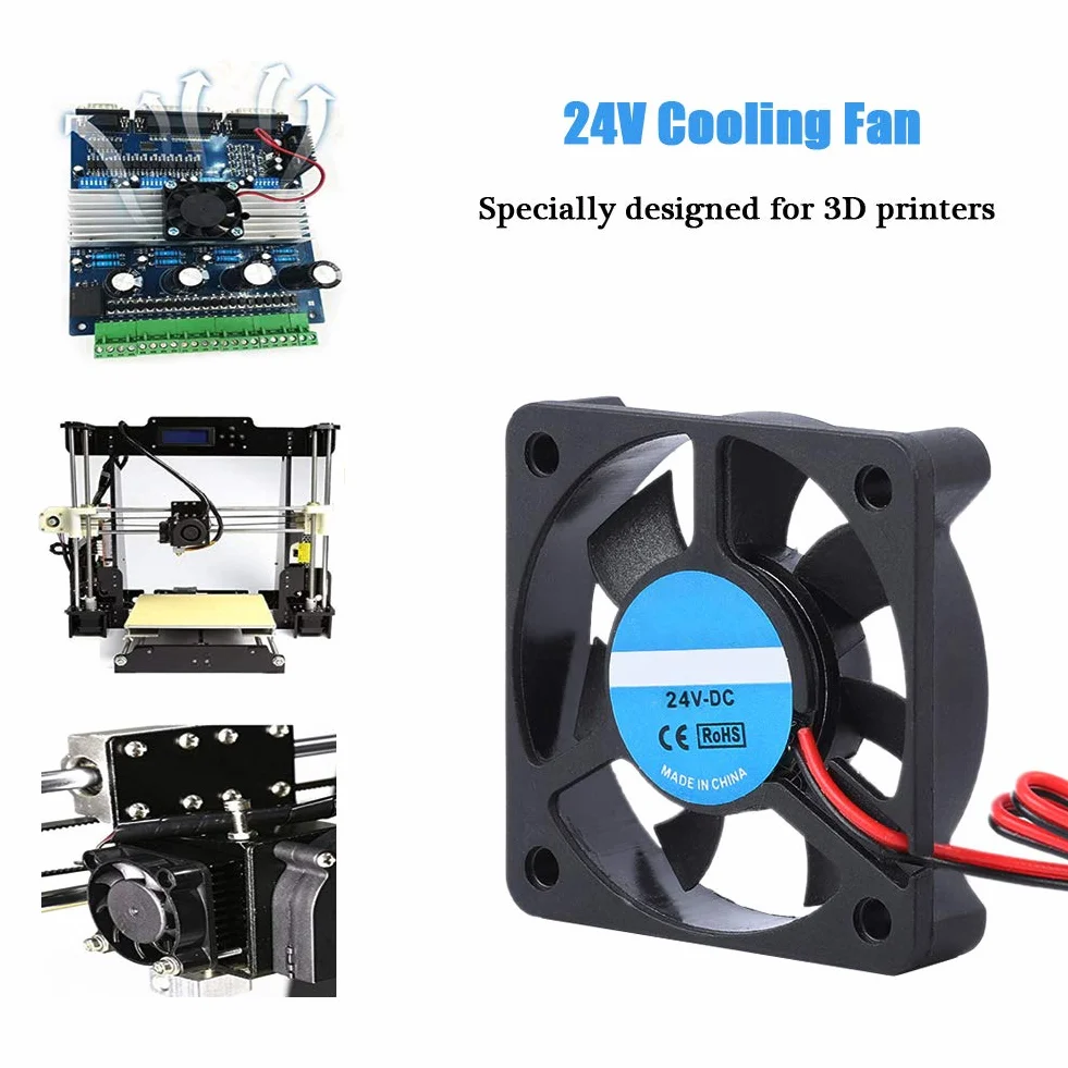 Tangxi Wentylator 3D 50x50x10mm 24V 5010 CR-10