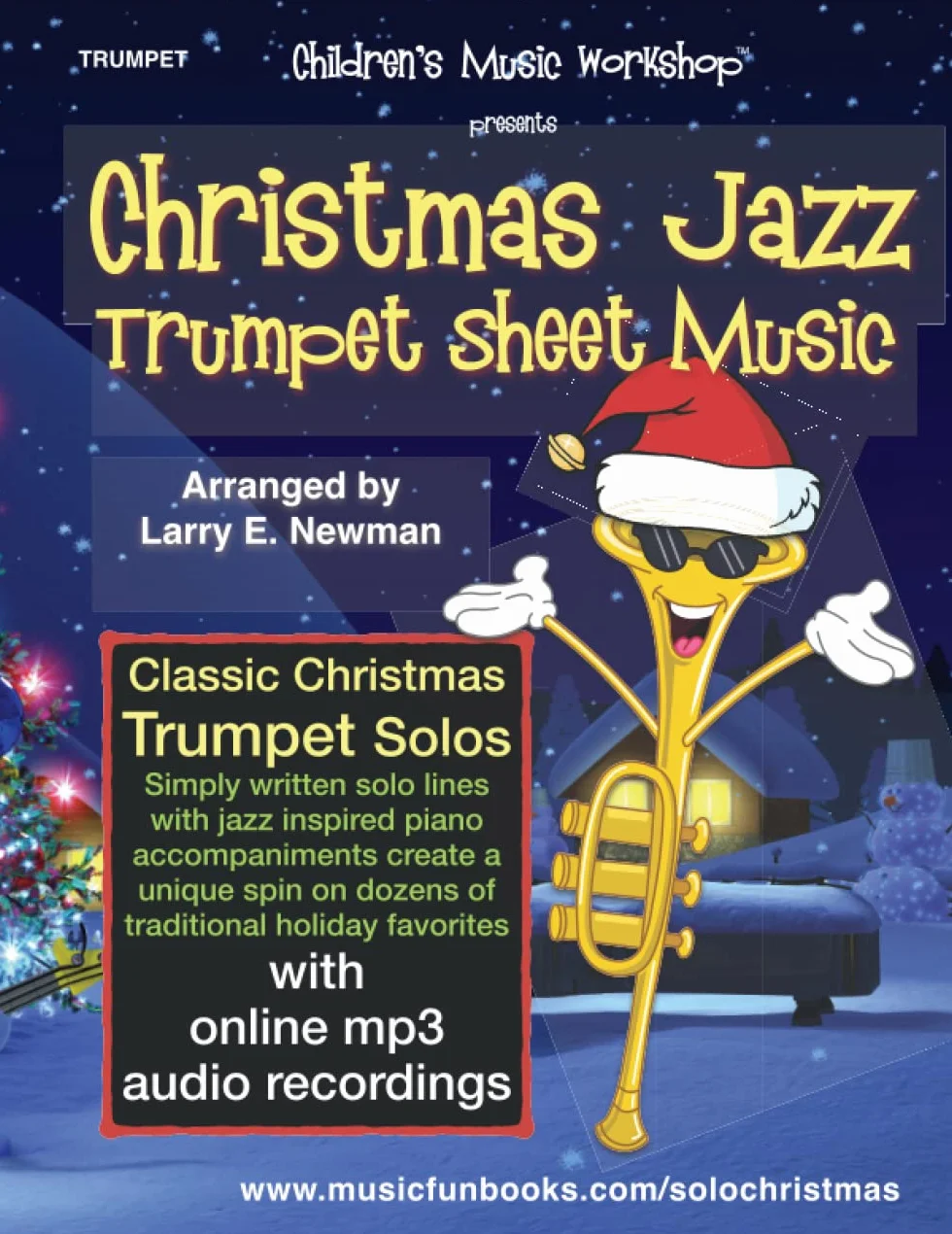 Christmas Jazz Trumpet Sheet Music: Classic Christmas trumpet solos featuring simply written solo lines with jazz inspired piano accompaniments create ... on dozens of traditional holiday favorites