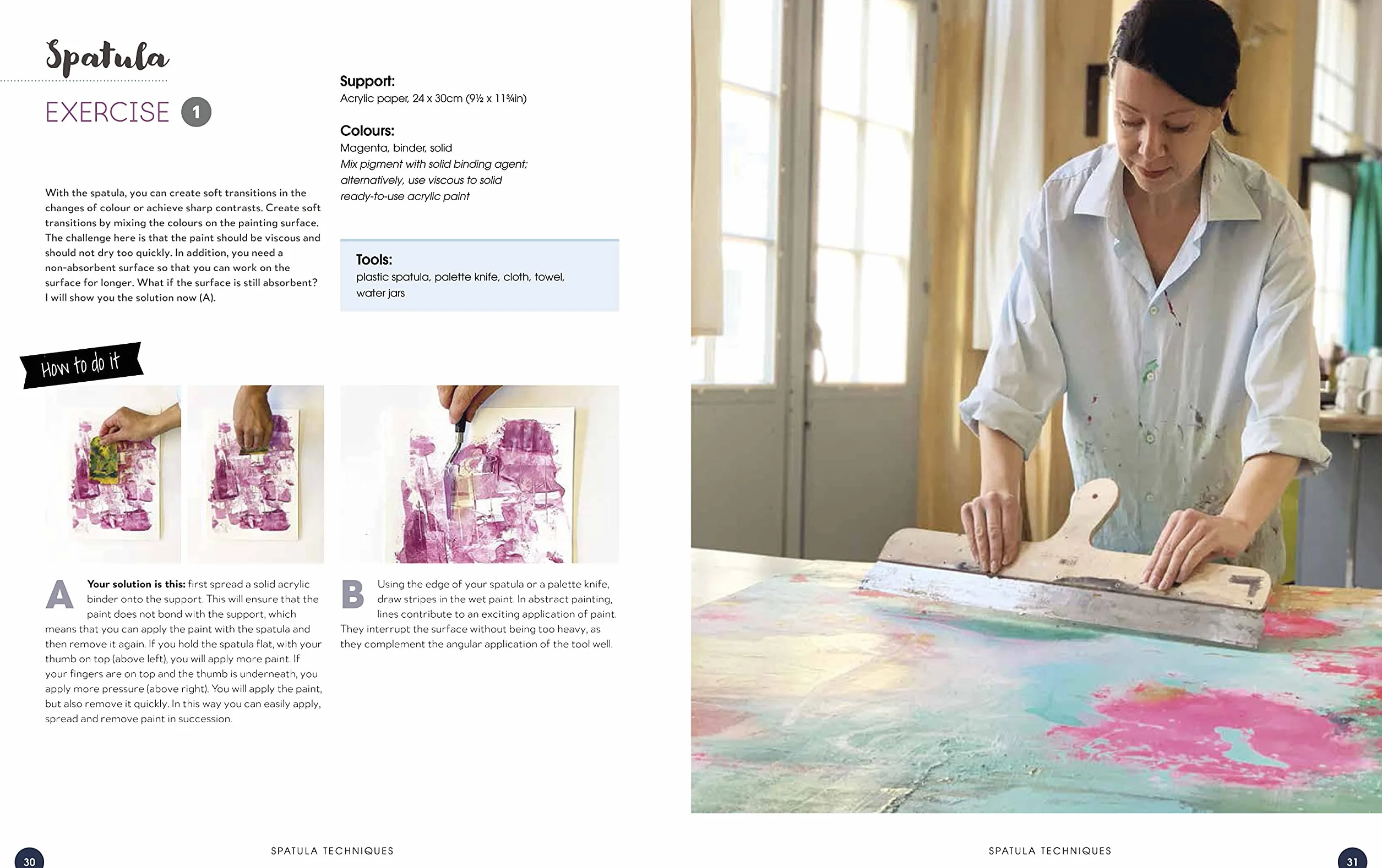 Abstract Painting: 20 Projects & Creative Techniques in Acrylic & Mixed Media