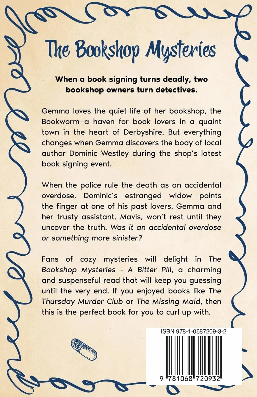 The Bookshop Mysteries: A Bitter Pill: A Small Town Cozy Mystery: 1