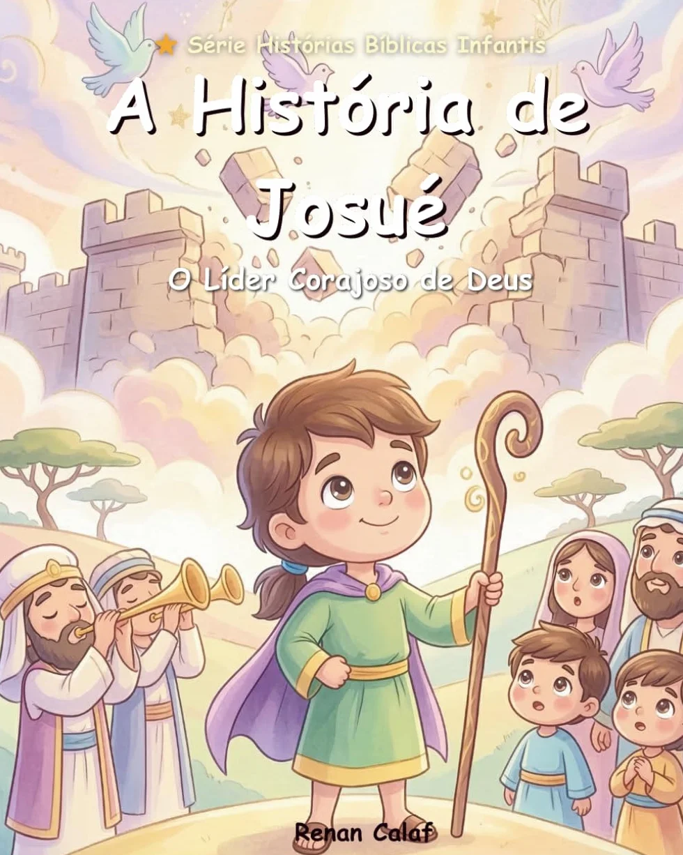 História de Josué: Livro Bíblico Infantil Sobre Coragem e Fé