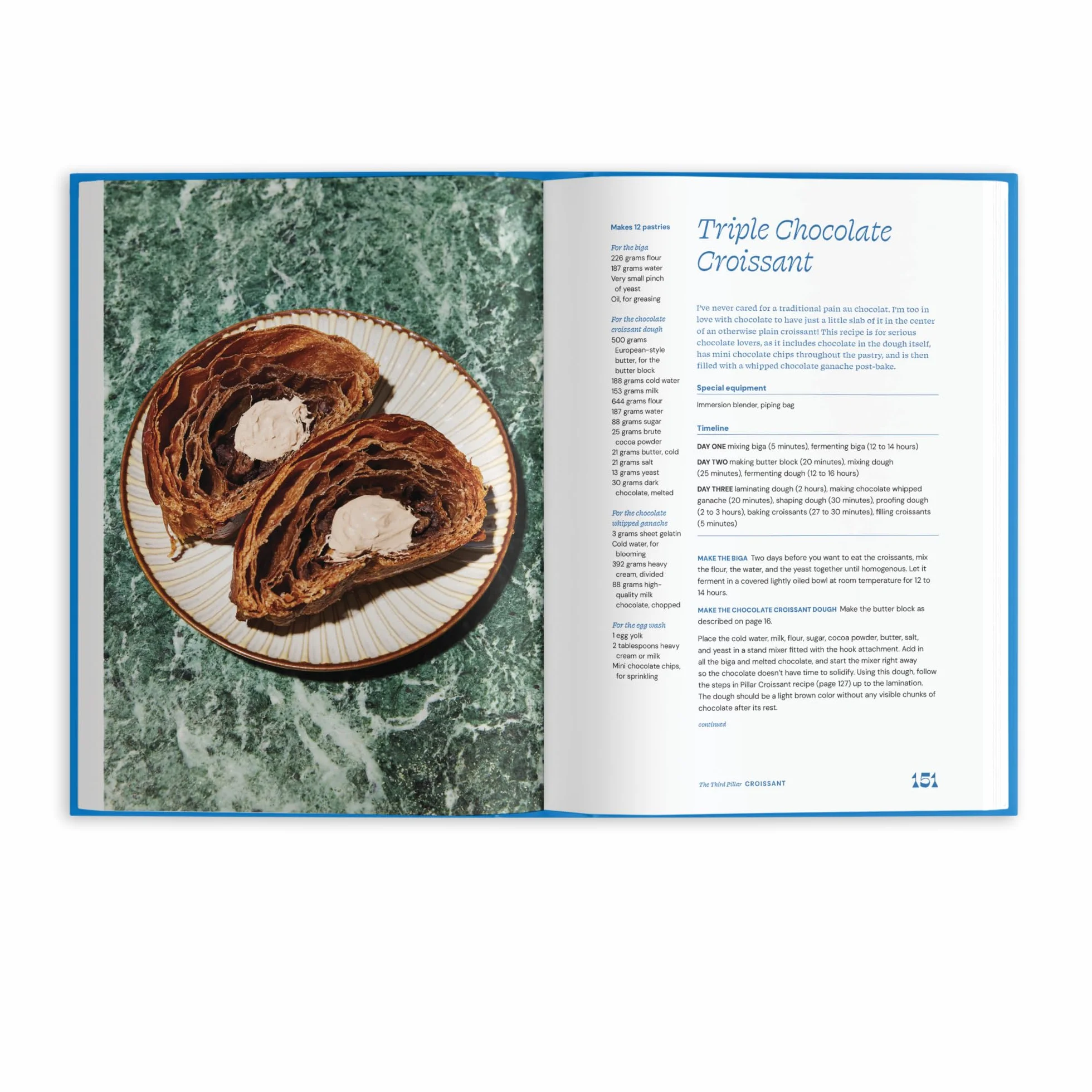 Pastry Temple Baking Cookbook: Croissant, Brioche & Puff Pastry Recipes