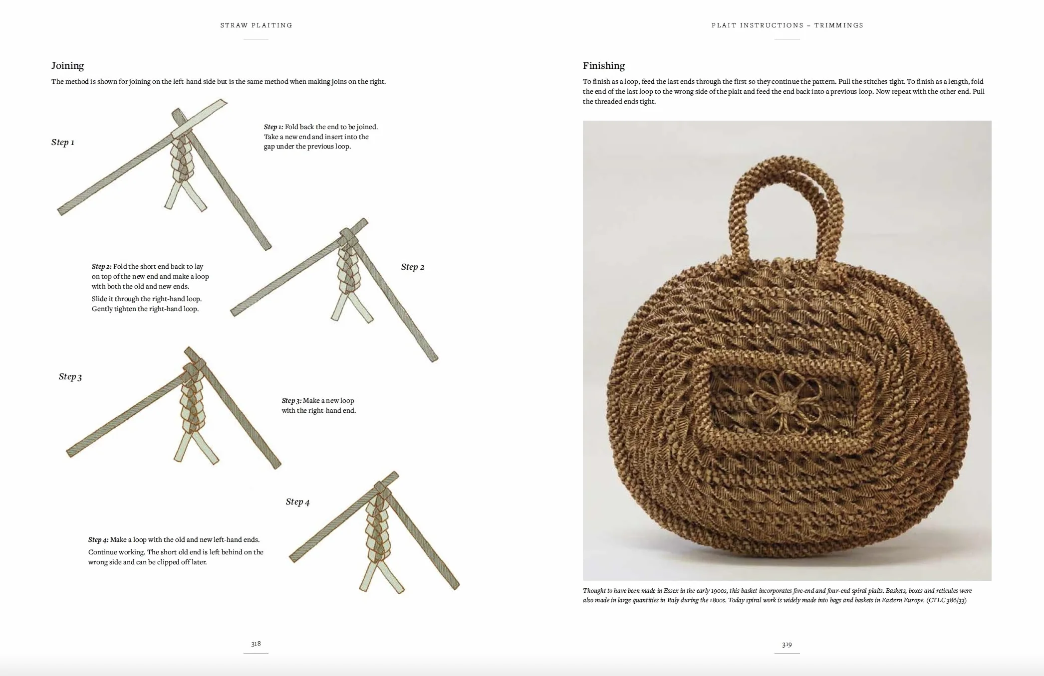 Straw Plaiting: Heritage Techniques for Hats, Trimmings, Bags and Baskets