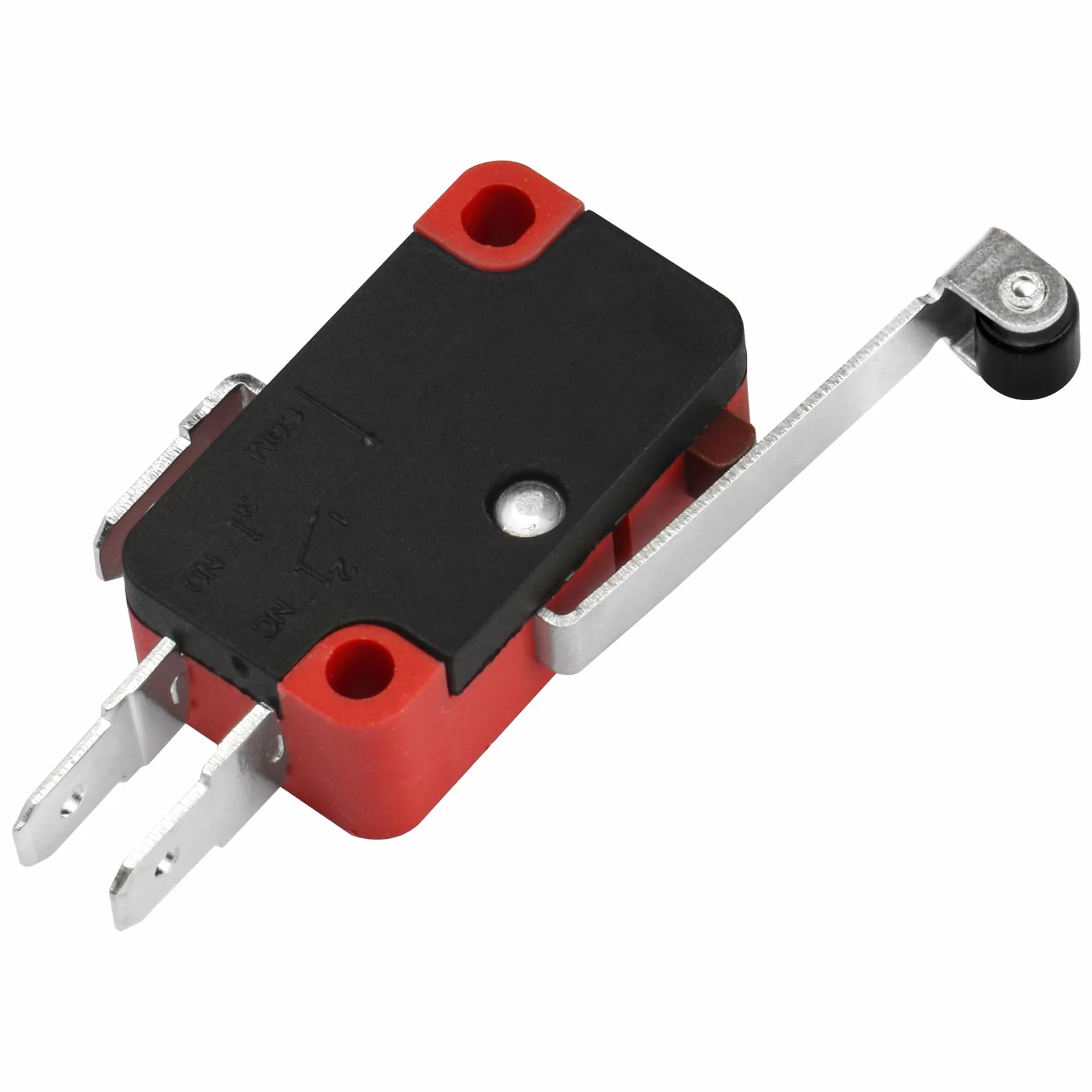 Heschen Mikroprzełącznik V-156-1C25 SPDT 20A 250VAC długa dźwignia rolkowa 2-pak