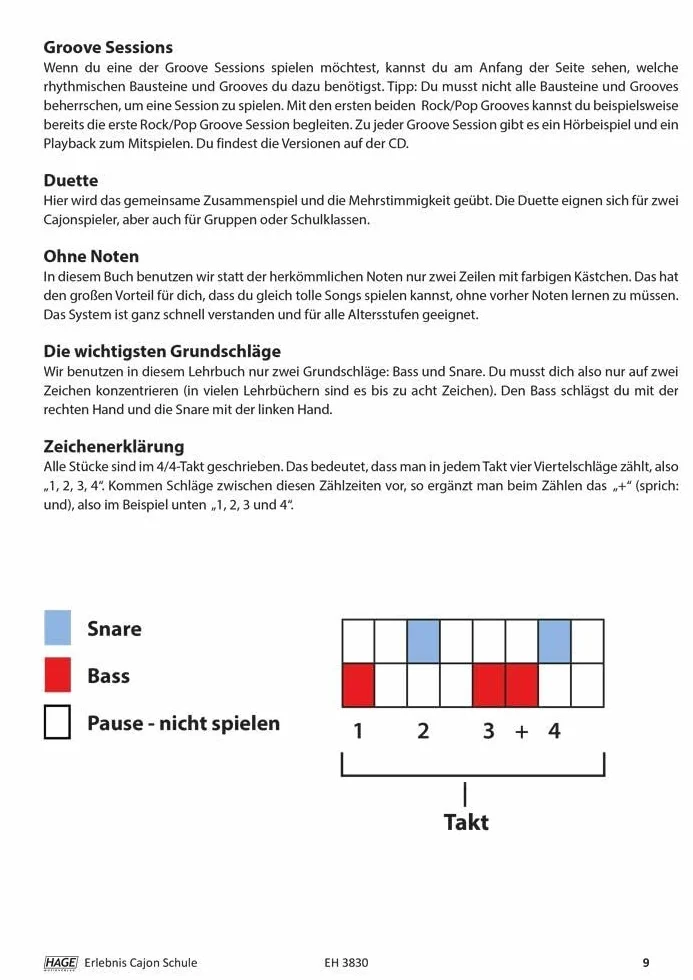 Erlebnis Cajon Schule mit MP3-CD: Schneller Einstieg ins Cajonspiel für alle Altersstufen
