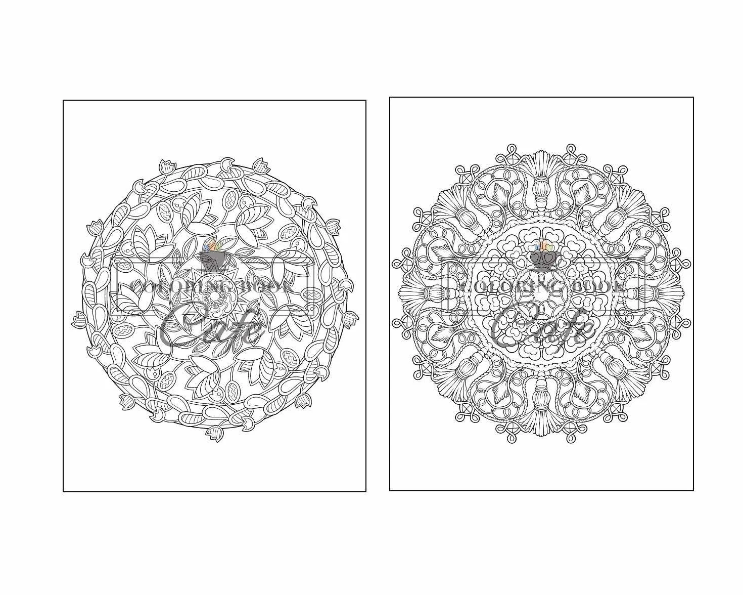 125 Mandalas: An Adult Coloring Book Featuring 125 of the World’s Most Beautiful Mandalas for Stress Relief and Relaxation