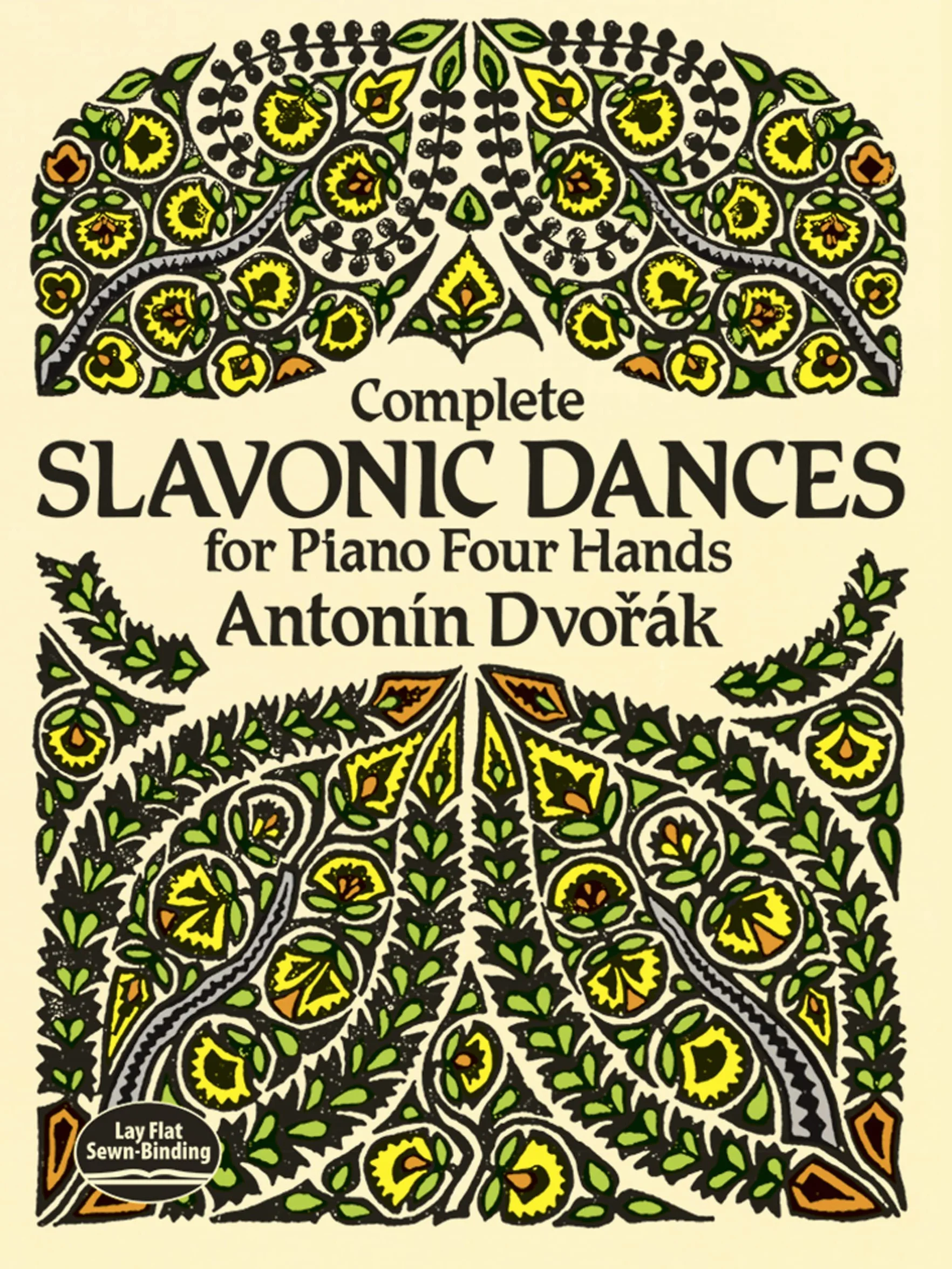 Antonin dvorak: complete slavonic dances - piano four hands