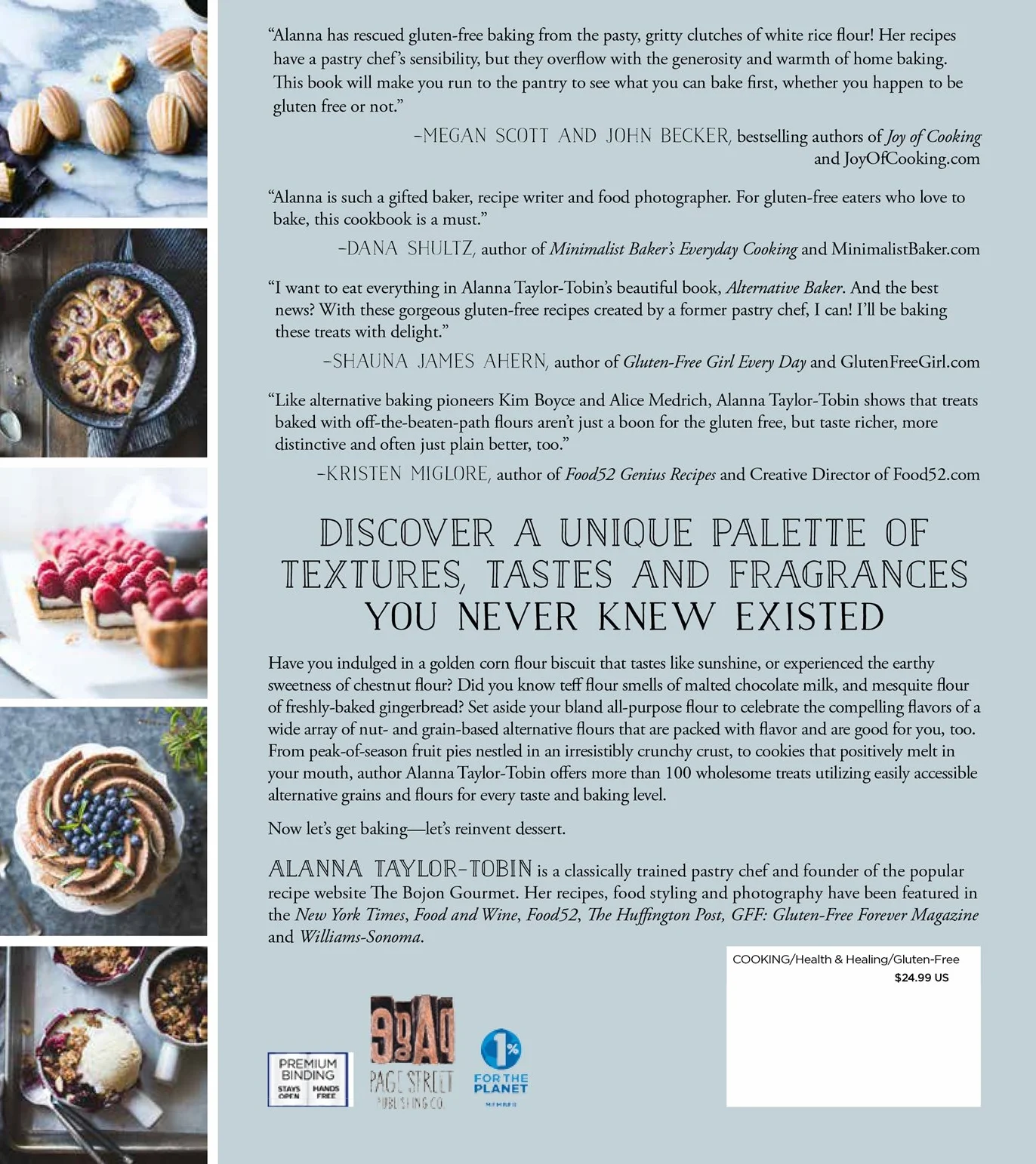 Alternative Baker: Gluten-Free Dessert with Grains and Flours