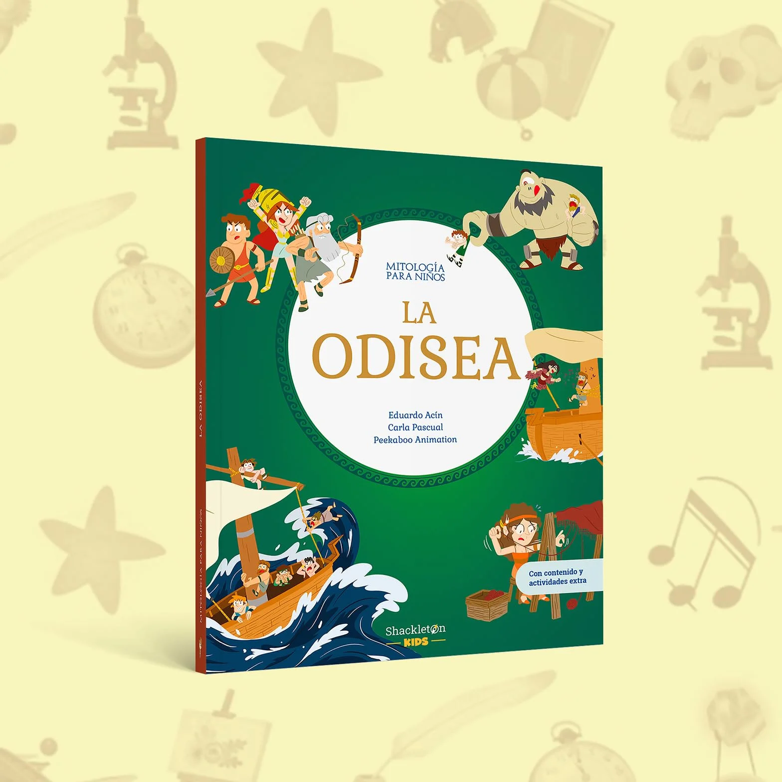 La Odisea: Las mejores historias de la mitología griega y romana para niños