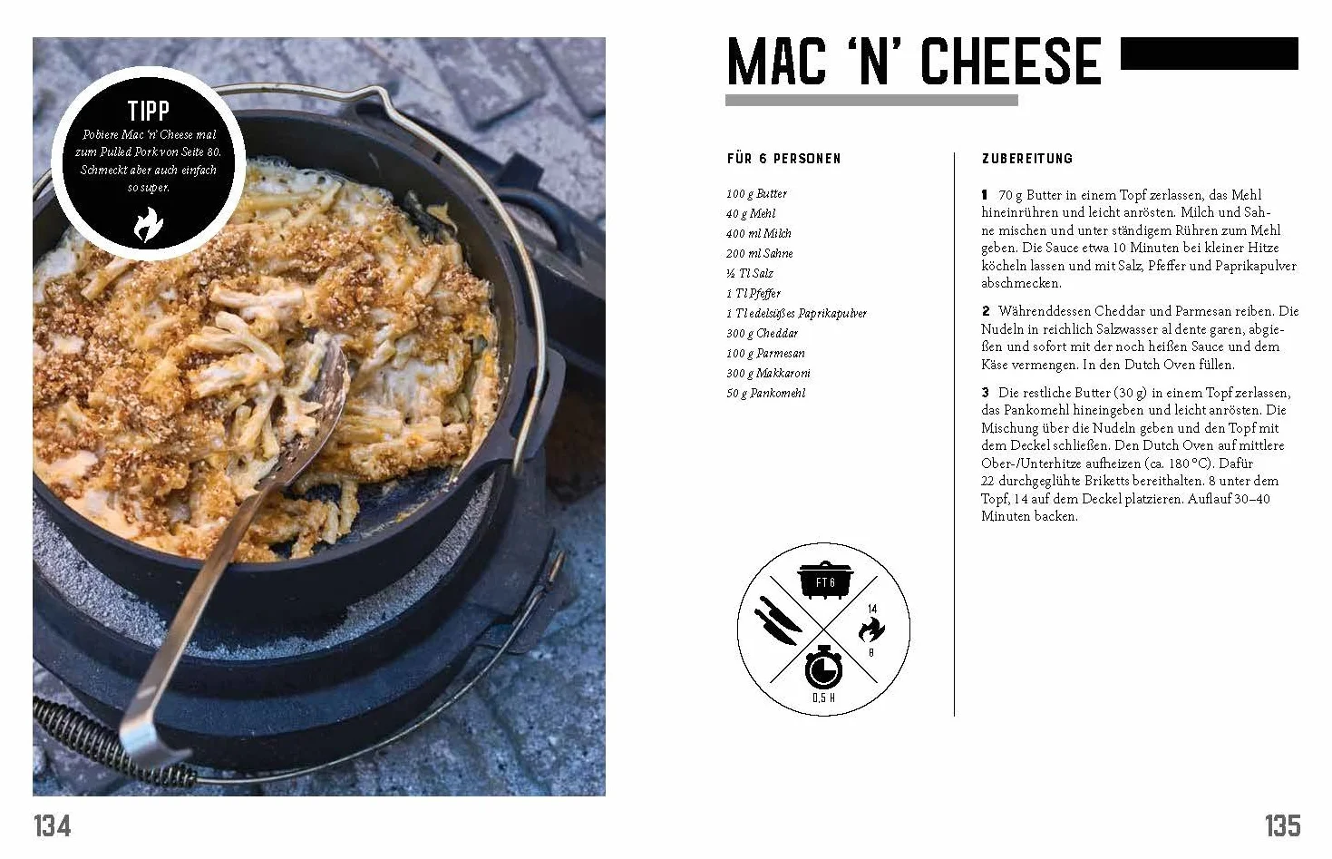 Sauerländer BBCrew Dutch Oven Kochbuch: Rezeptbuch mit Rezepteb, Tipps und heißen Kohlen I BBQ Grillen Outdoor Camping Feuertopf