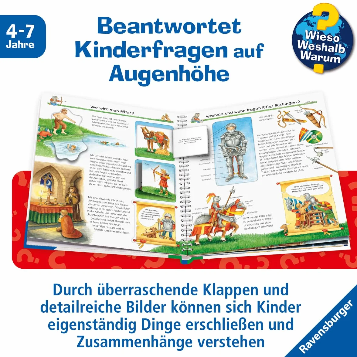 Wieso? Weshalb? Warum? Band 11: Wir entdecken die Ritterburg