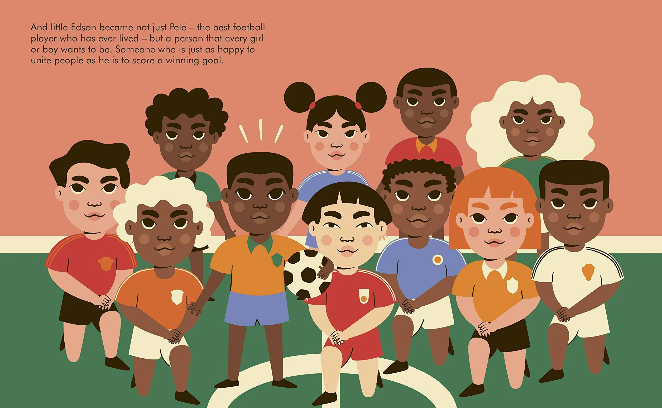 Little People Big Dreams Pele /anglais: Volume 46