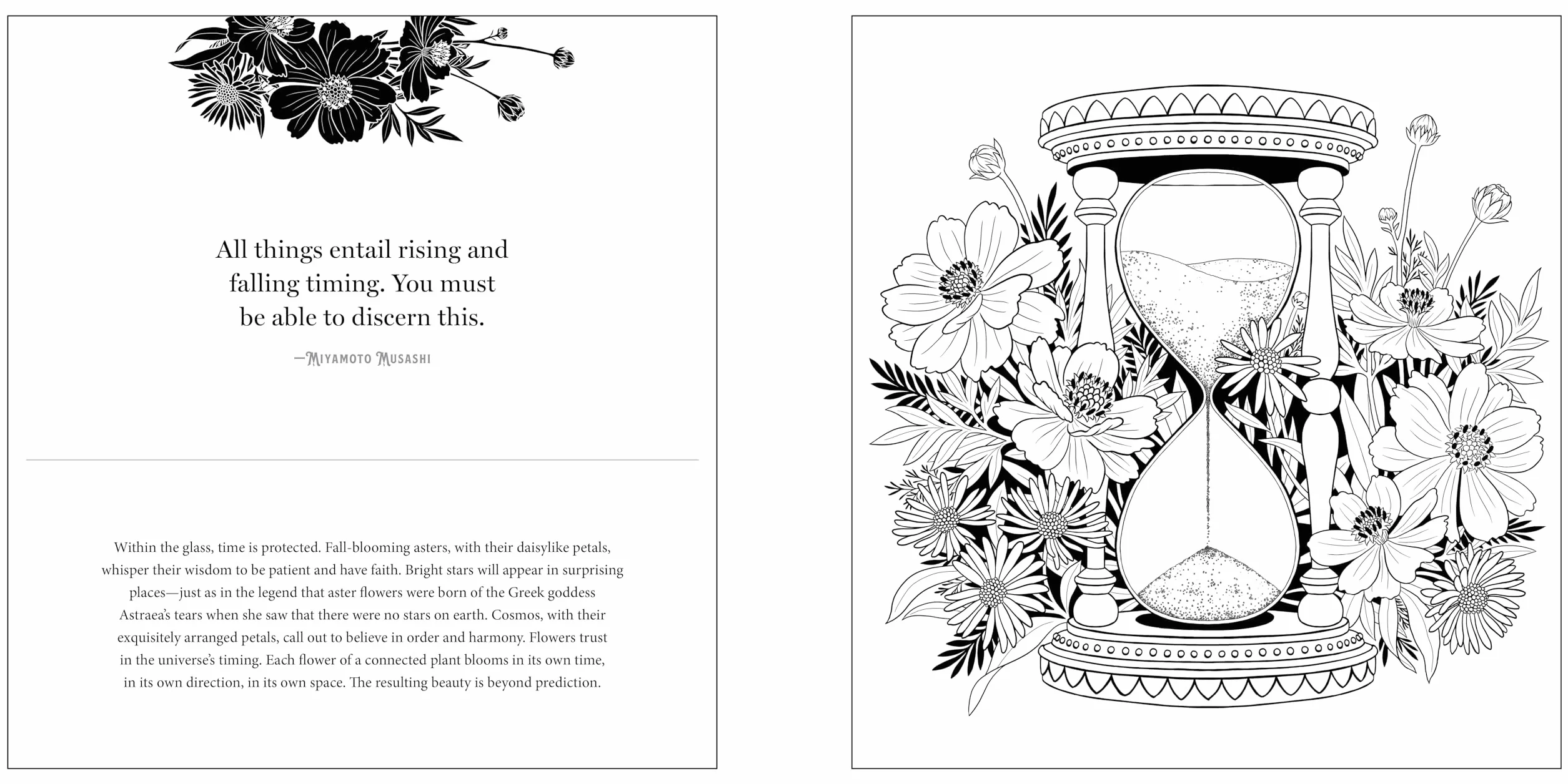 Floriographic: Secret Garden: An Artist's Coloring Book of the Hidden Language of Flowers