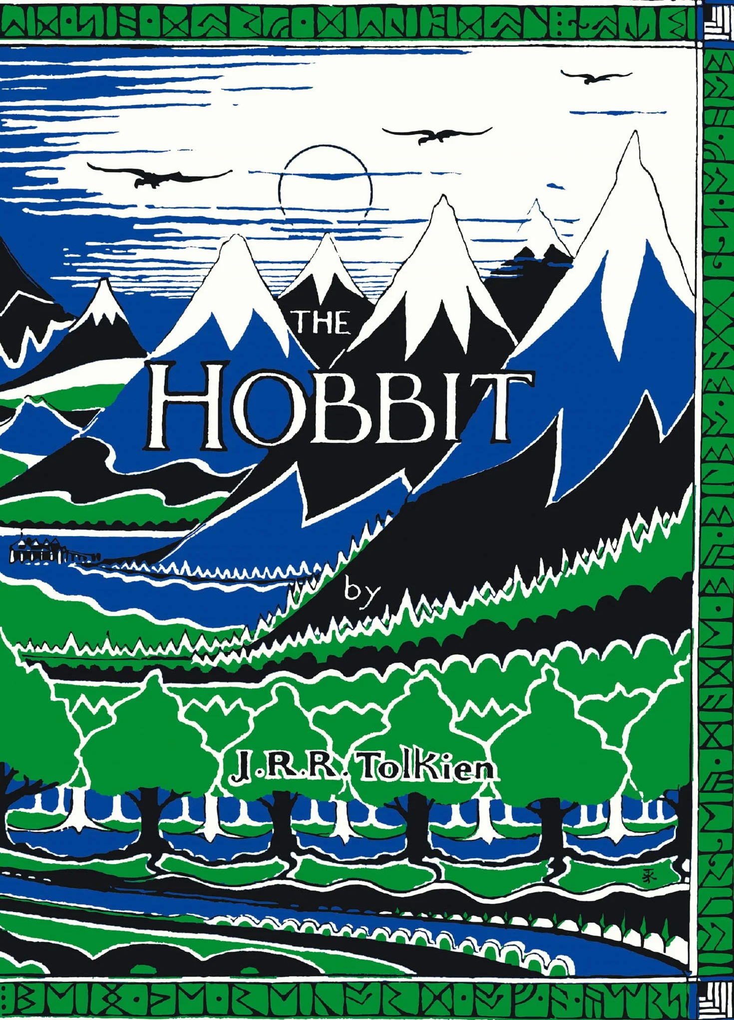 The Hobbit Facsimile First Edition Fantasy Novel