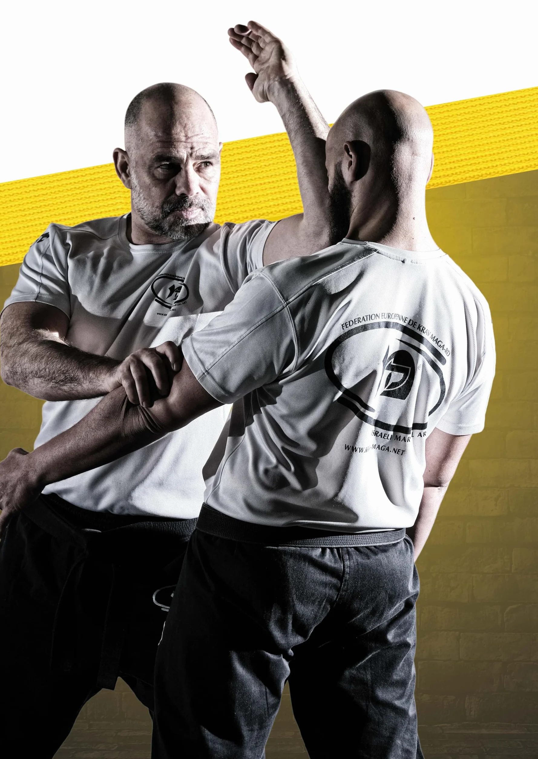 Krav maga, les bases de la self-défense: Ceintures jaune et orange
