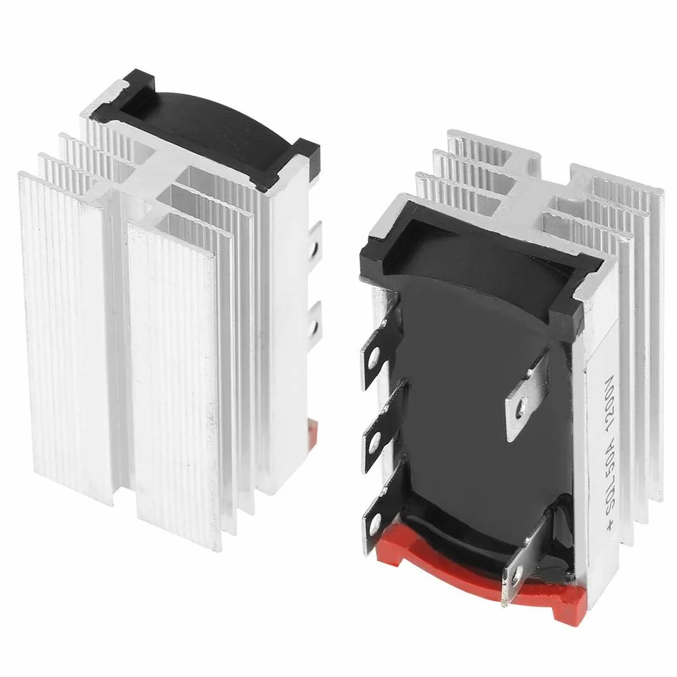 Yinhing Most prostownika 2pcs Most prostownika 3 etapy diody 50 Amp 1200 V Aluminium