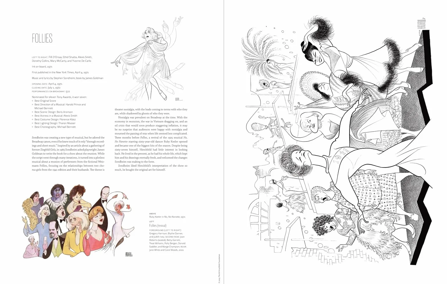 Hirschfeld's Sondheim: A Poster Book