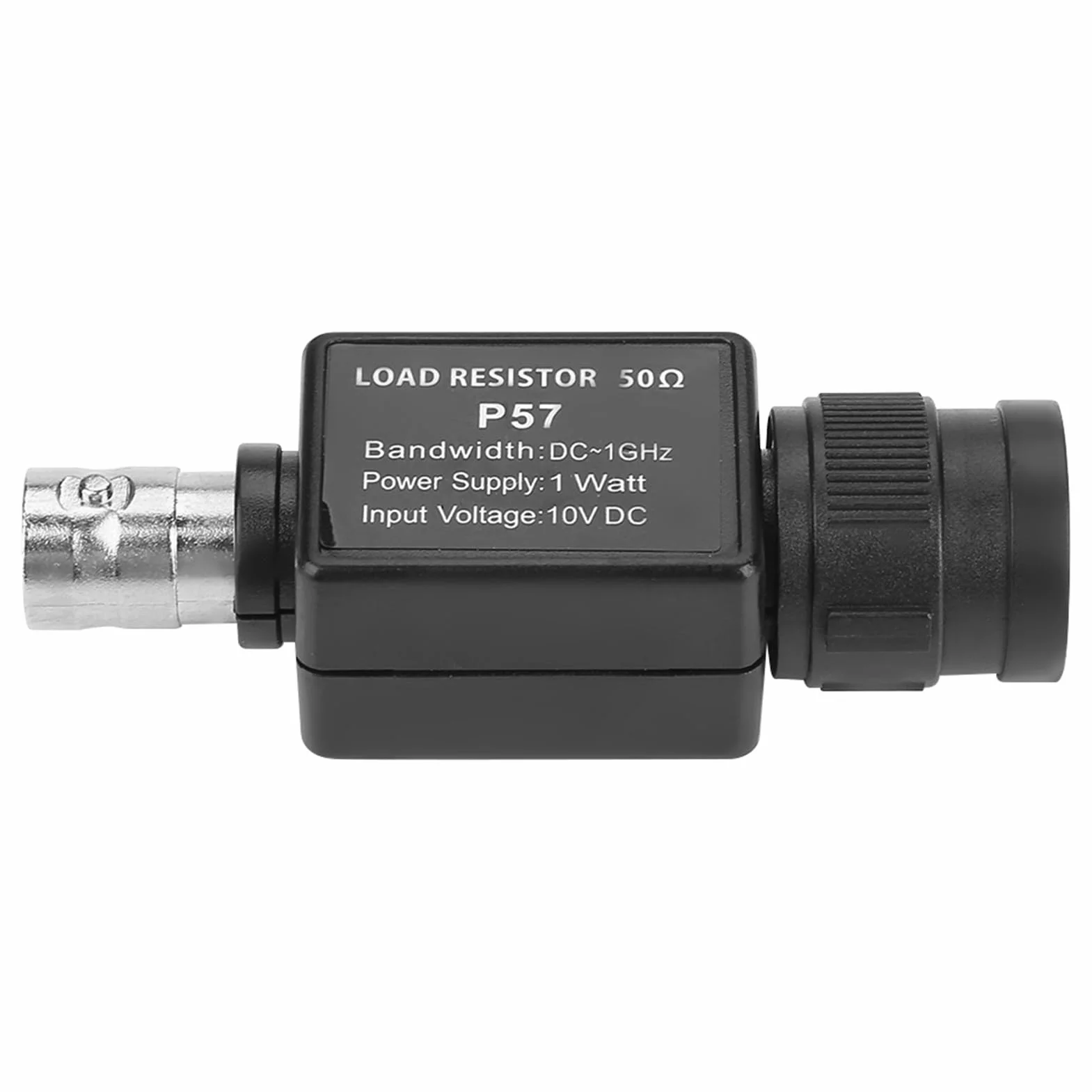 Adapter BNC 50 Ohm Terminator żeński do Q9 Czarny Sma