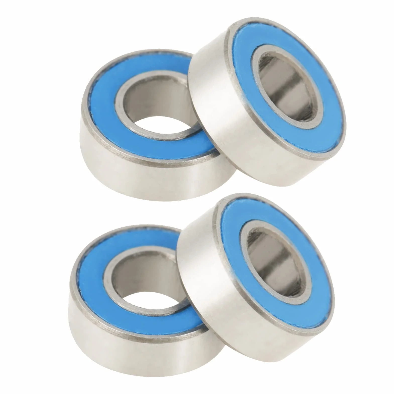25 PCS/zestaw MR115-2RS Łożyska niebieskie, łożyska kulkowe Roulement 5x11x4 Narzędzie do rysowania kompasu do metalowo-gumowych łożysk kulkowych z uszczelnieniem