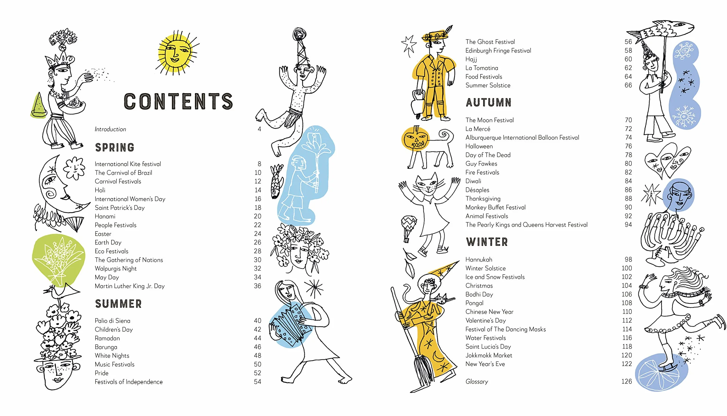 A Year Full of Celebrations /anglais: Over 90 fun and fabulous festivals from around the world!: Volume 6