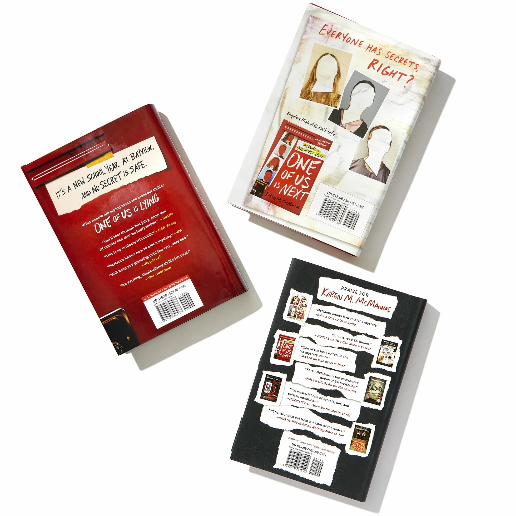 One of Us Is Lying Series Boxed Set: One of Us Is Lying; One of Us Is Next; One of Us Is Back