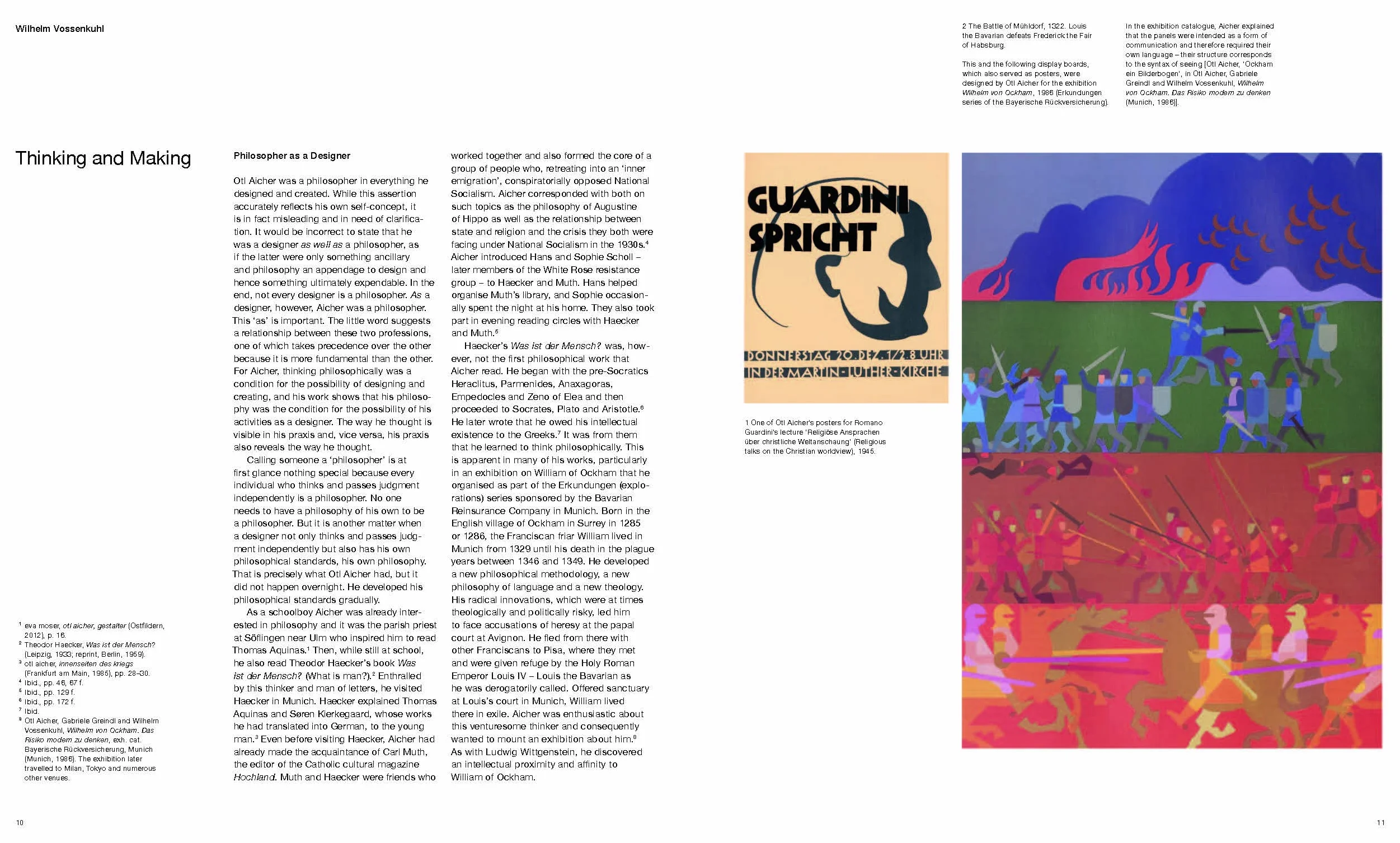 Otl Aicher Design. Type. Thinking. /anglais: Design: 1922-1991