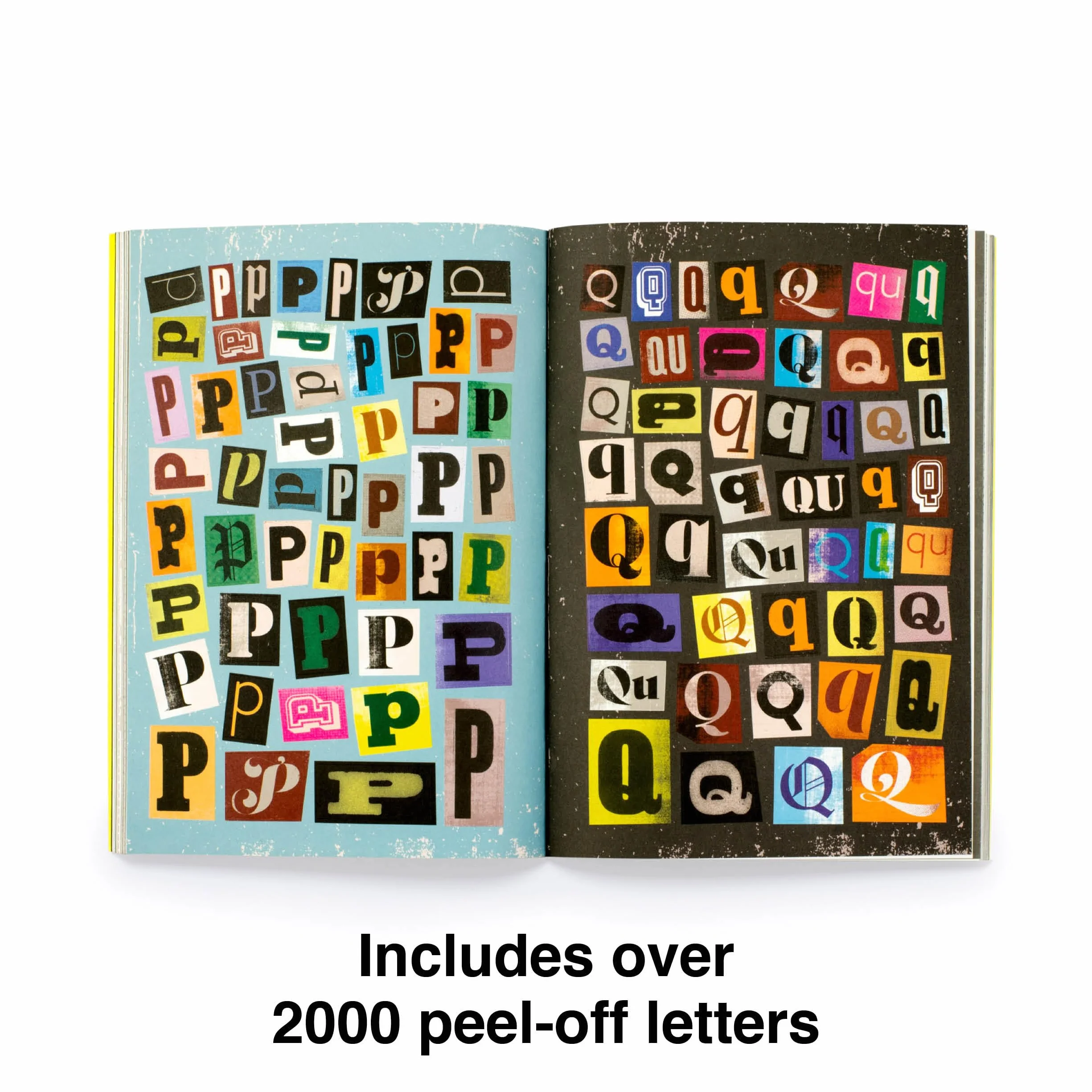 The Ransom Note Sticker Book /anglais: Thousands of Letters for Your Anonymous Messages