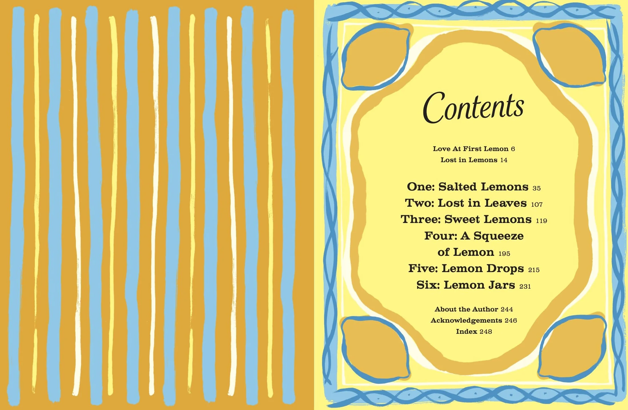 For the Love of Lemons: Italian-Inspired, Sweet and Savoury Recipes