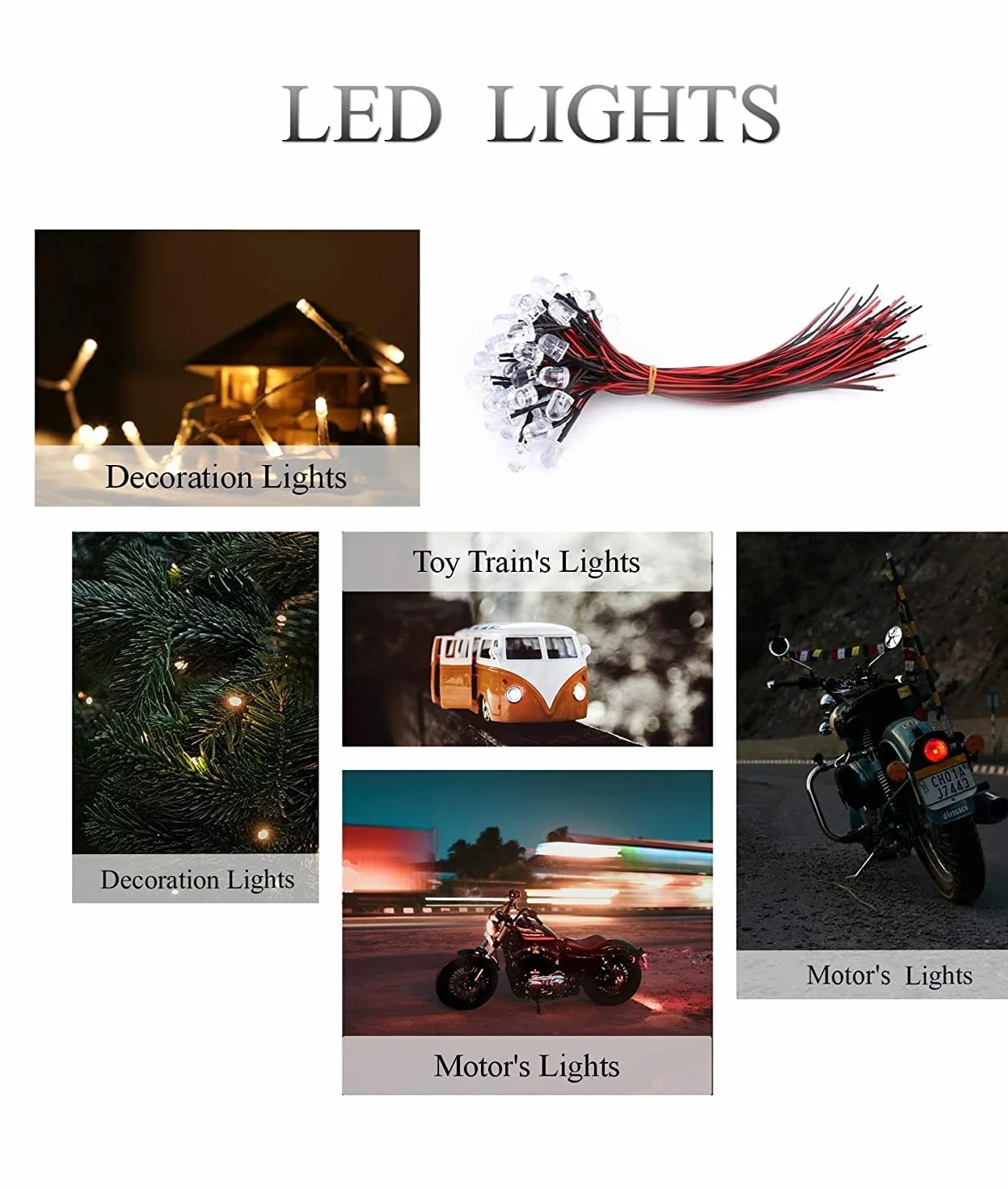Wstępnie przewodowa dioda LED 12 V 0,06 W 3 mm niskie zużycie energii dioda LED wielokolorowy kabel diodowy LED, 20 cm (czerwony)