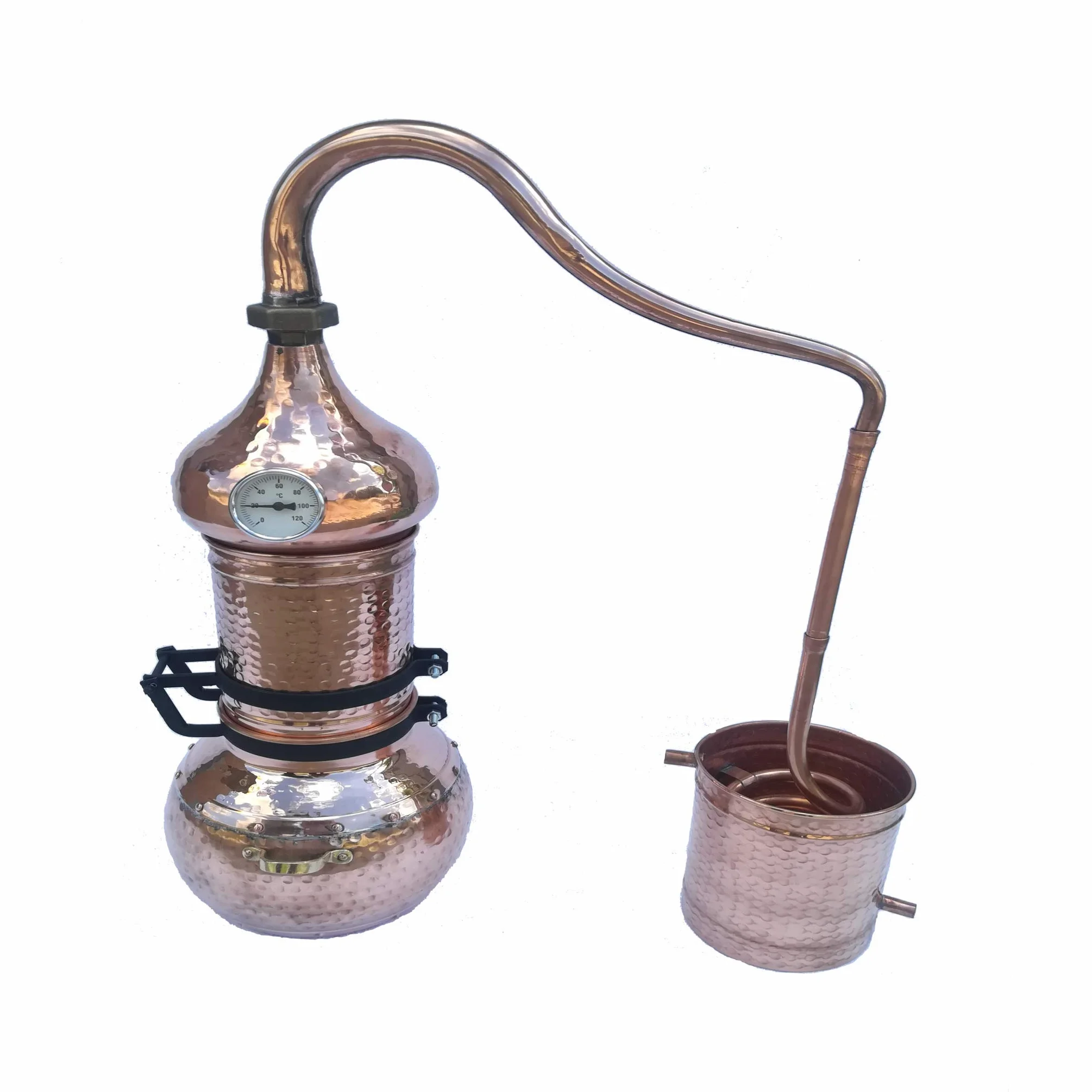 Destylator alembik kolumnowa z miedzi 5 l